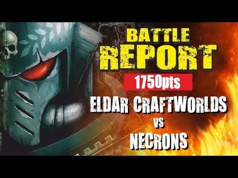 Eldar Craftworlds vs Necrons 1750pts Battle Report