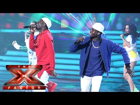 We've gotta feeling Reggie 'N' Bollie are having a good night! | Semi-Final | The X Factor 2015