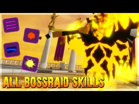 ALL NEW SKILLS IN BOSS RAID T20 *WHAT IS THE BEST SKILL?* IN DUNGEON QUEST ROBLOX