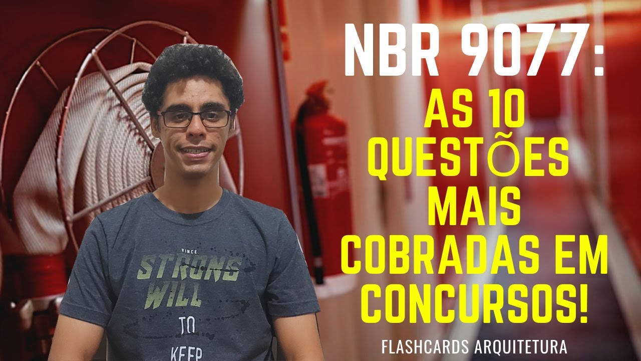 NBR 9077:AS 10 QUESTÕES MAIS COBRADAS EM CONCURSOS PÚBLICOS!!!