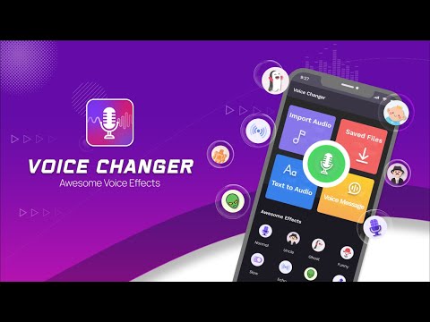 Voice Changer & Sound Effects Video