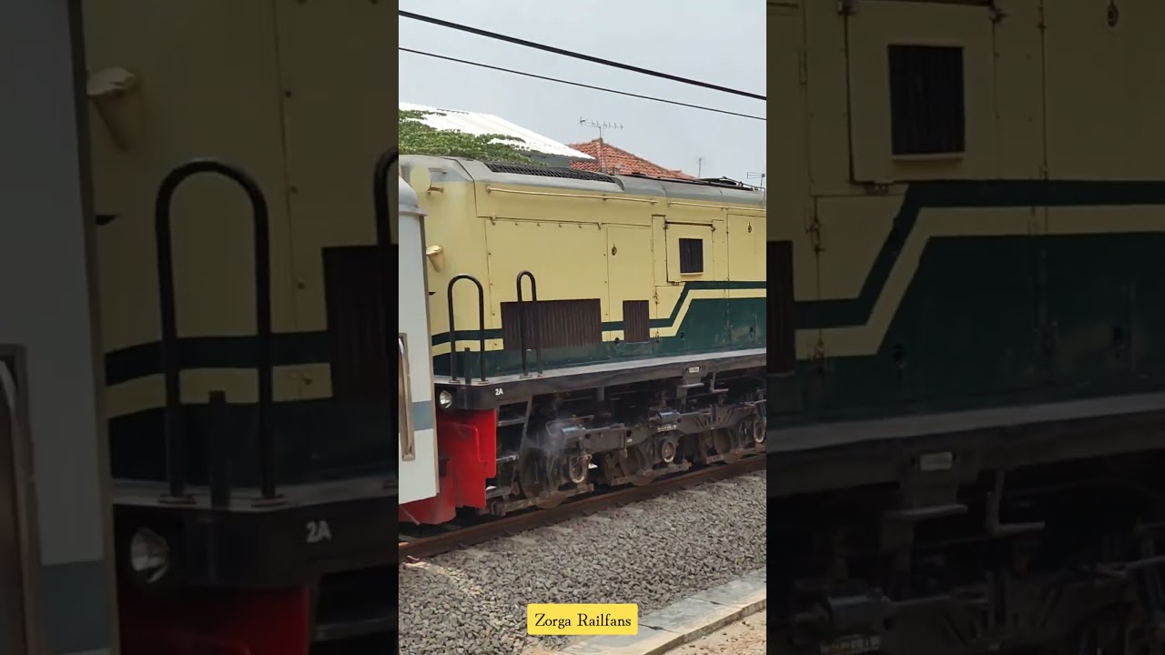 The retro livery of CC201 91 serving Airlangga train #Shorts