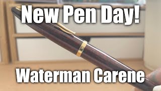 It's New Pen Day! Unboxing the Waterman Carene! β¨