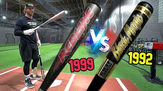 REDLINE (1999) vs. BLACK MAGIC (1992) | Old-School Easton Exit Velocity Showdown