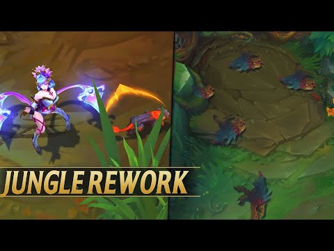 ANTI INVADE, CAMPS DESPAWNING, AUTO PATHING - New Jungle Changes - League of Legends