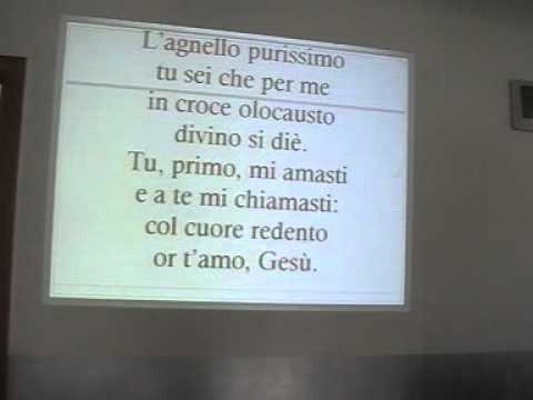 Io t'amo ineffabile - Sabato, Milano