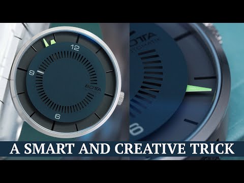 This automatic watch ticks like a quartz!? Innovative and clean design - BOTTA Clavius Automatic