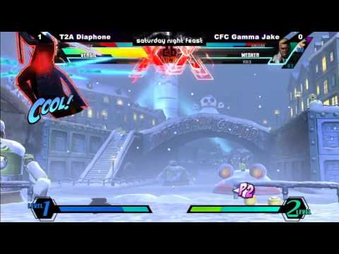 SNF2 T2A Diaphone vs CFC Gamma Jake UMvC3 06/01/13