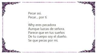 La Secta Allstar - Pecar Por Tí Lyrics