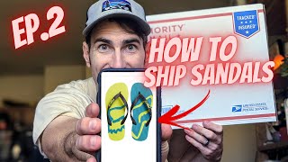 Shipping Tips for Small Businesses: How to Mail Sandals | Shipping Flip Flops Without the Box!