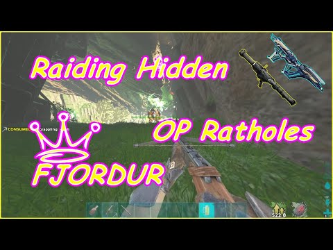 Fjordur Raiding OP Secret Base's! 👑 | ARK | Official Small Tribes | PC