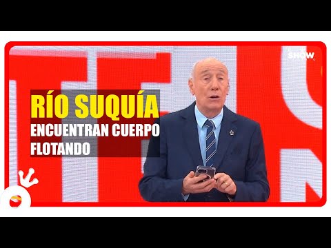 A body was found floating in the Suquía River in the San Vicente neighborhood.