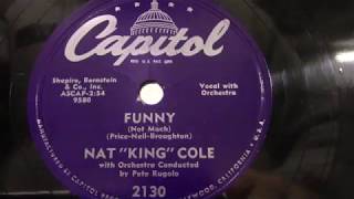 Nat &quot;KING&quot; Cole: Funny. (1952).