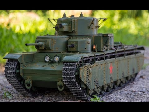 Rc 1 16 Russian T 35 Heavy Tank By Dean Rauch Thingiverse
