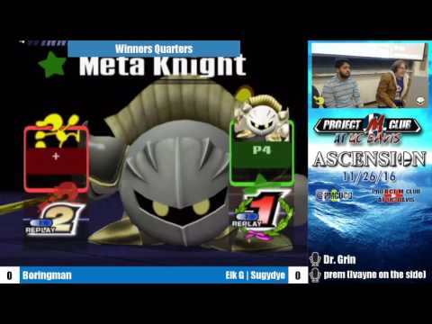 “Ascension 11/26/16” - Sugydye (G&W) v. Boringman (MK) - Winners Quarters