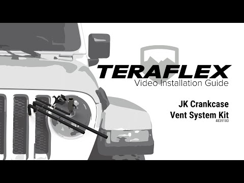 JK 3.6L Crankcase Vent System Kit Install | TeraFlex