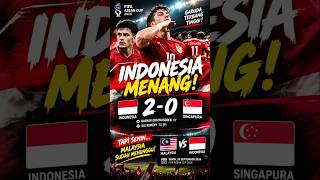 Download lagu INDONESIA MENANG 2-0! 🔥 MALAYSIA SUDAH MENUNGGU! 🇮🇩⚔️🇲🇾 mp3