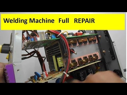 Procedure to repair a dead arc welding machine
