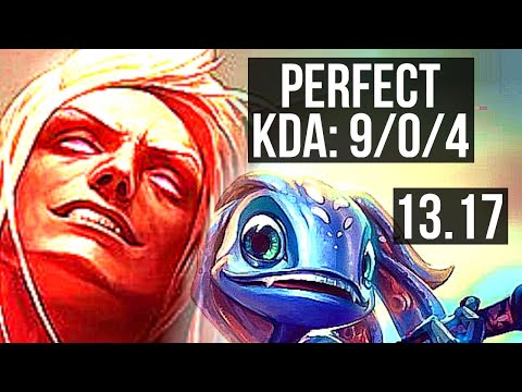 VLADIMIR vs FIZZ (MID) | 9/0/4, 700+ games, Legendary | EUW Master | 13.17