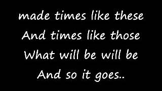 Jack Johnson  Times Like These (With Lyrics) (High Quality)