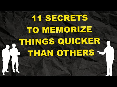| A Level Higher |11 SECRETS TO MEMORIZE THINGS QUICKER THAN OTHERS , THE BEST AUDIO BOOKS