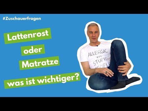 Matratze oder Lattenrost - was ist wichtiger? | Zuschauerfragen