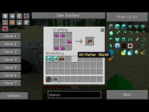 IC2 UU-Matter Recipes *updated (again)*