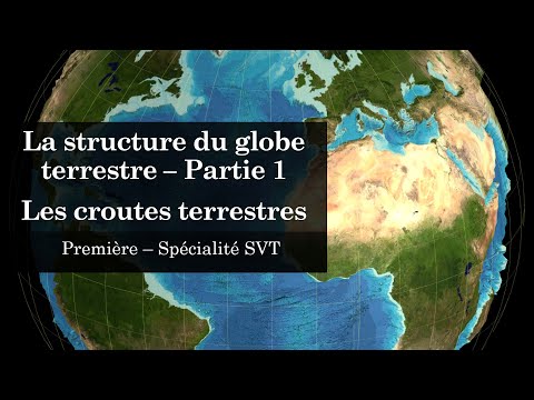 Cours Spé SVT 1eres - Structure de la Terre 1 - Les croutes terrestres