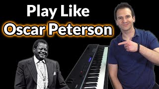 Play Jazz Piano Like Oscar Peterson