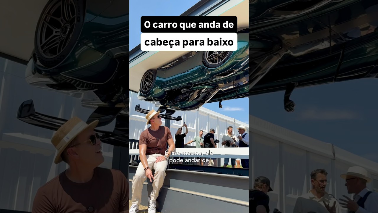 O carro que anda de cabeça para baixo