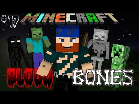 Minecraft Hardcore Modded | Blood and Bones | #17 WITCH HUNT SURPRISE
