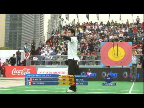 Archery World Cup 2012 - Ouro Composto Masc Individual EUA x MEX.wmv