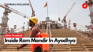 Inside Ram Mandir In Ayodhya  Uttar Pradesh  Ram M