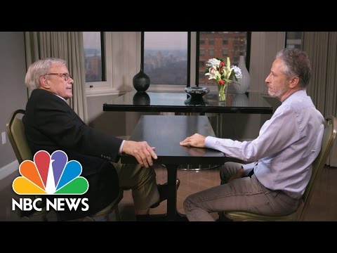 , title : 'Tom Brokaw And Jon Stewart Discuss Their Thoughts On Social Media | NBC News'