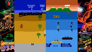 Epyx Arcade Classics - Seawolf II / Gunfight (Atari 800)