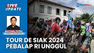 Pebalap Indonesia Dominasi Etape Kedua Tour de Siak 2024, Benjamin Van Aert Bernard Pemenang Utama