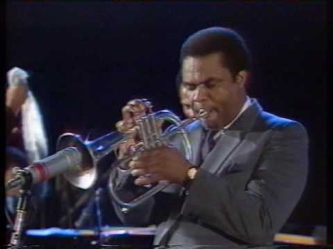 Dizzy Gillespie - Kenny Garrett sax, Freddie Hubbard, Woody Shaw on trumpet    is Mark Templeton