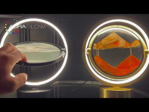 Auraglow Sandscape LED Touch Lamp