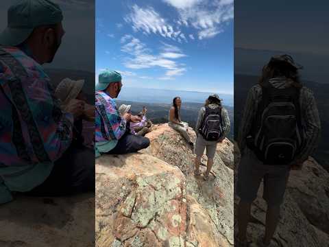 Group hiking, exploring & scrambling, Santa Barbara’s White Mountain, Rock Garden & Maze