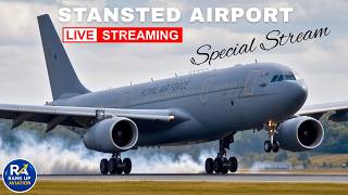 🔴LIVE RARE China Cargo SPECIAL LIVERY B747 + RAF Voyager + Etihad B787
