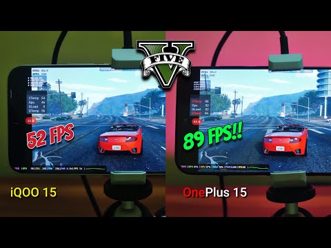 OnePlus 15 vs iQOO 15 - Gaming Performance with Cooler + External Monitor Test! 🎮