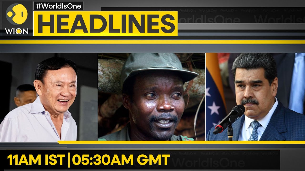 Ex Thai PM Sent To Jail | ICC Clears Charges Against Ugandan Warlord | WION Headlines
