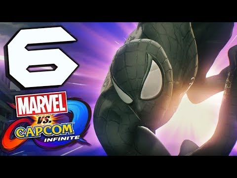 Marvel Vs Capcom Infinite Story Part 6 EVIL Black Suit SPIDERMAN!