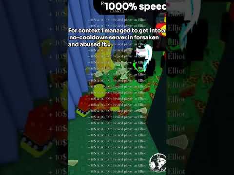 I got into a no cooldown forsaken server...