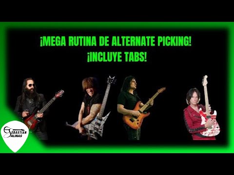 The Best 15-Minute Alternate Picking Routine on Guitar