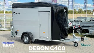 بيع العربات المقطورة شاحنة مقفلة Debon C400 ALU + drzwi przyczepa kontener 313x165 cm 1300 kg DMC - صورة 4 | Autoline AE جديد العربات المقطورة شاحنة مقفلة Debon C400 ALU + drzwi przyczepa kontener 313x165 cm 1300 kg DMC | صورة 4 - Autoline