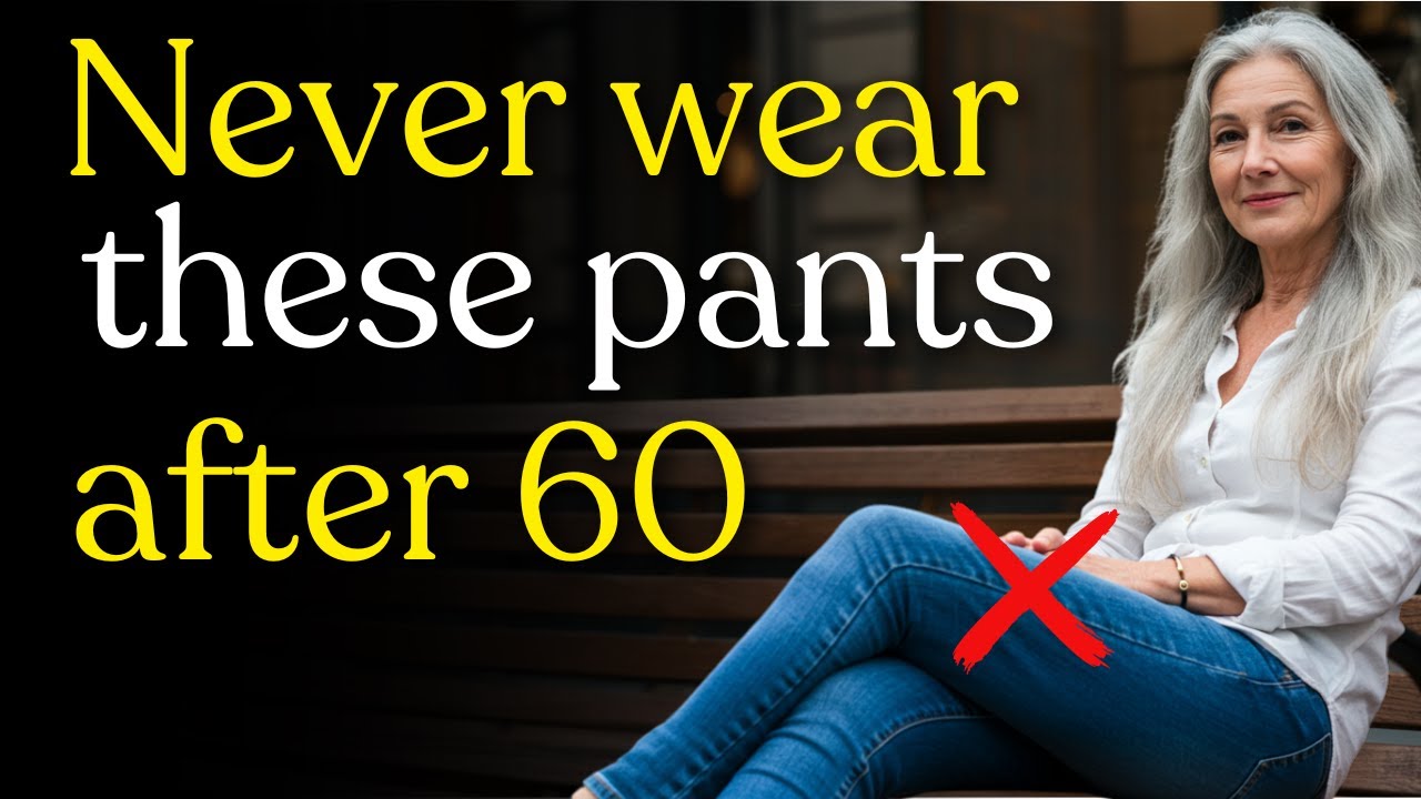 These Are the 7 Types of Pants That NO LONGER Flatter After 60 (and How to Fix Them!)