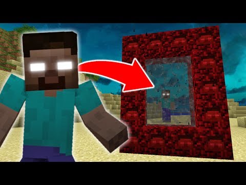 How to Make a Portal to the HEROBRINE Dimension in Minecraft