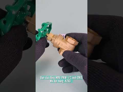 Van cửa đồng MBV PN10 1/2 inch DN15