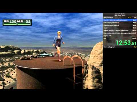 Parasite Eve II - New Game any% Speedrun 1:14:38